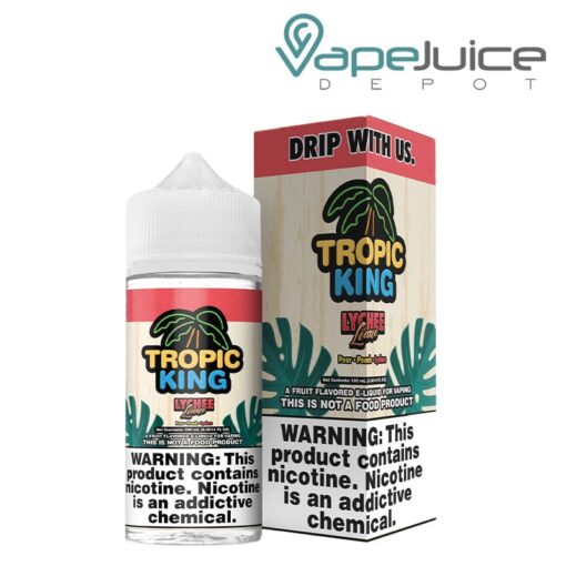 Shop Lychee Luau Tropic King eLiquid 100ml in australian