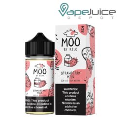 Shop Strawberry Milk Moo eLiquids 100ml in australian