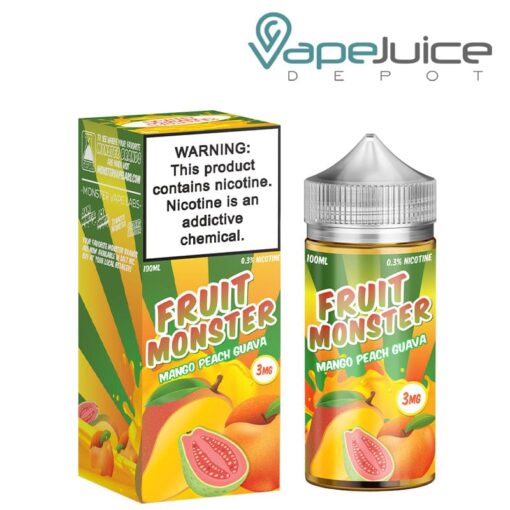 Shop Mango Peach Guava Fruit Monster 100ml in australian