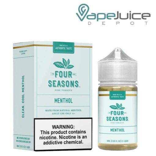 Shop Menthol Four Seasons 60ml in australian