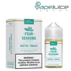 Shop Menthol Tobacco Four Seasons 60ml in australian