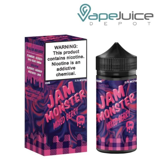 Shop Mixed Berry Jam Monster eLiquid 100ml in australian