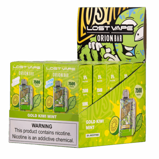 Shop Gold Kiwi Mint Orion Bar 7500 in australian