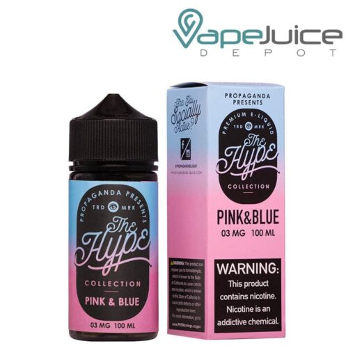 Shop PINK & BLUE Propaganda The Hype eLiquid 100ml in australian