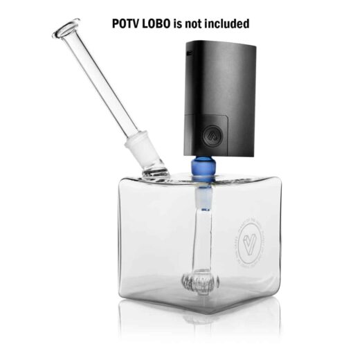 Shop POTV Cloud Cube Glass Bubbler in australian