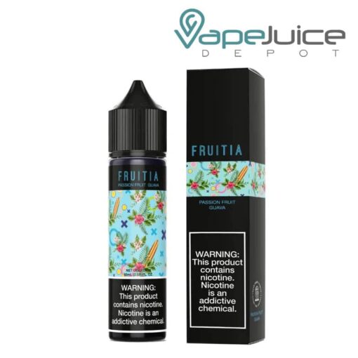 Shop Passion Fruit Guava Fruitia Fresh Farms 60ml in australian