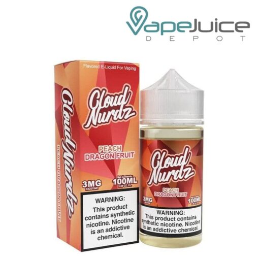 Shop Peach Dragonfruit TFN Cloud Nurdz 100ml in australian