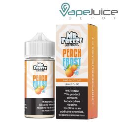 Shop Peach Frost Mr Freeze eLiquid 100ml in australian