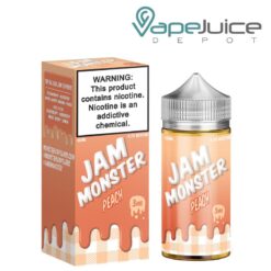 Shop Peach Jam Monster eLiquid 100ml in australian