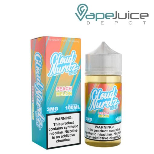 Shop Peach Melon Ice TFN Cloud Nurdz 100ml in australian