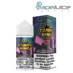 Shop Pink Squares Candy King eLiquid 100ml in australian