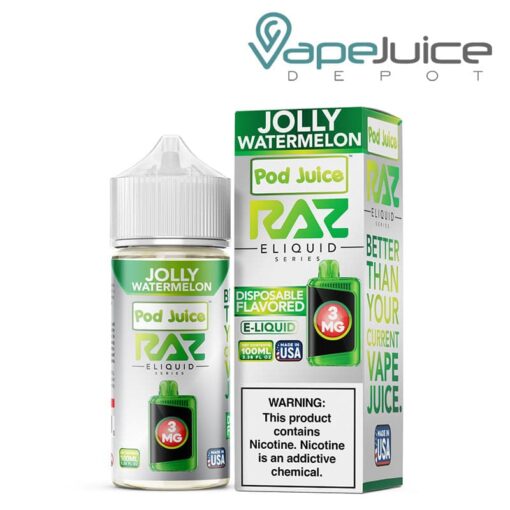 Shop Jolly Watermelon Pod Juice x Raz TFN 100ml in australian