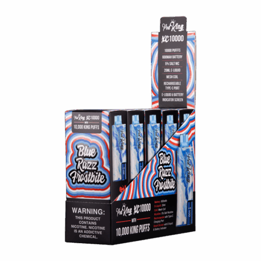 Shop Blue Razz Frostbite Pod King XC10000 in australian