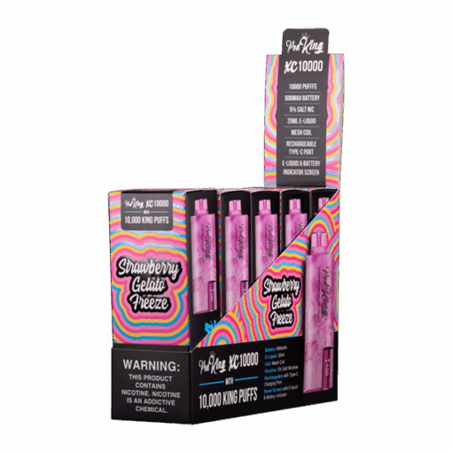 Shop Strawberry Gelato Freeze Pod King XC10000 in australian