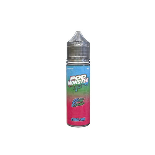 Shop Pod Monster Salts Jelly Bear Synthetic Vape Juice 60ml in australian
