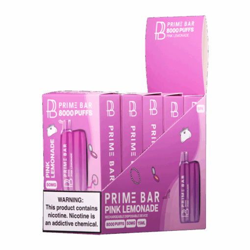 Shop Pink Lemonade Prime Bar 8000 in australian