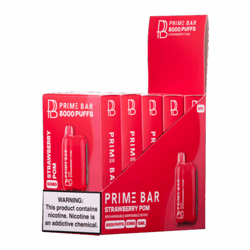 Shop Strawberry Pom Prime Bar 8000 in australian