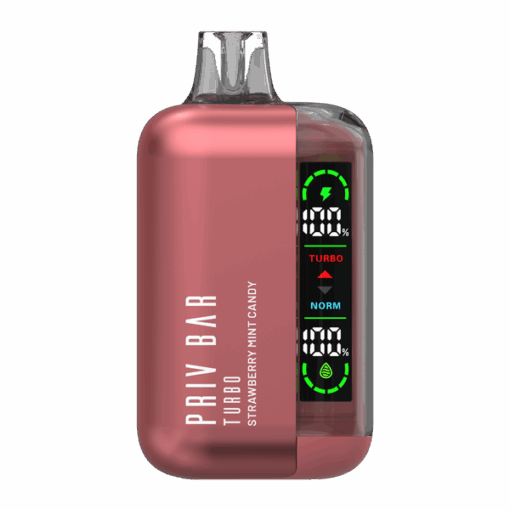 Shop Strawberry Mint Candy Priv Bar Turbo in australian