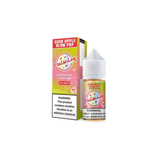 Shop Pulse Liq Salt Sour Apple Blow Pop 30ml in australian