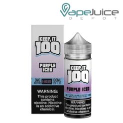Shop Purple Iced Keep it 100 TFN eLiquid 100ml in australian