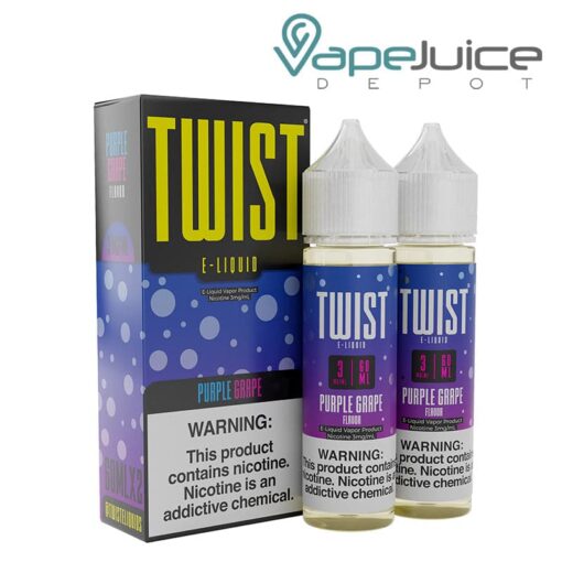 Shop Purple Grape Twist E-Liquid 120ml in australian