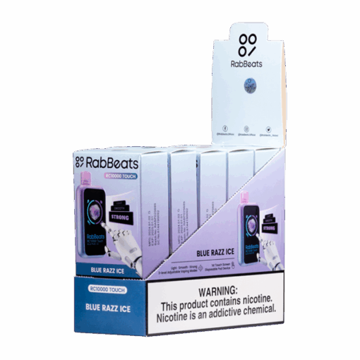 Shop Blue Razz Ice RabBeats RC10000 Touch in australian