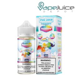 Shop Rainbow Freeze Pod Juice TFN 100ml in australian