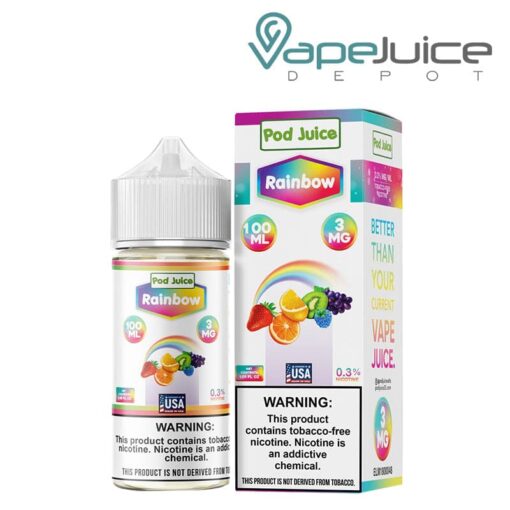 Shop Rainbow Pod Juice TFN 100ml in australian