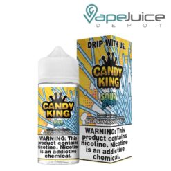 Shop Sour Straws Candy King eLiquid 100ml in australian