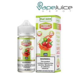 Shop Strawberry Apple Watermelon Pod Juice TFN 100ml in australian