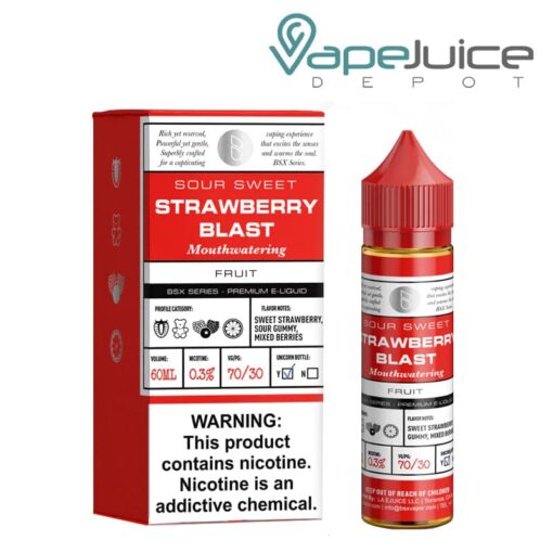 Shop Strawberry Blast Glas Basix Series 60ml in australian