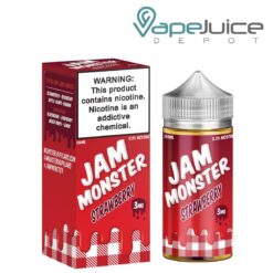 Shop Strawberry Jam Monster eLiquid 100ml in australian