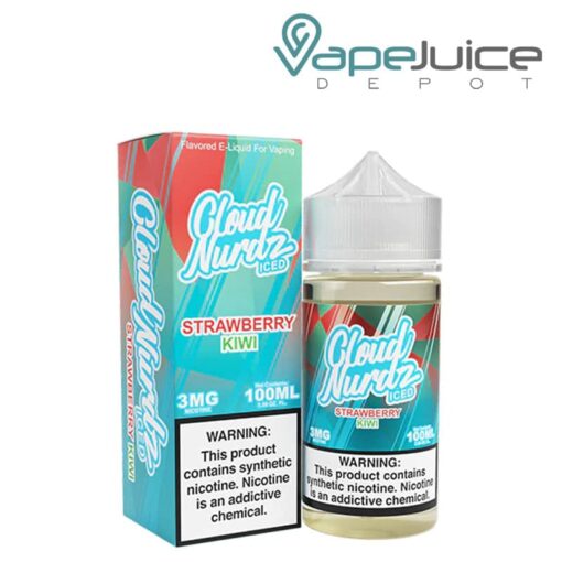 Shop Strawberry Kiwi Iced TFN Cloud Nurdz 100ml in australian