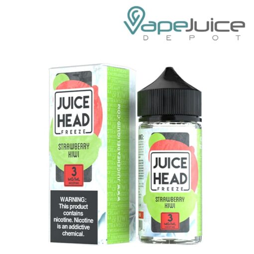 Shop Strawberry Kiwi Juice Head Freeze 100ml in australian