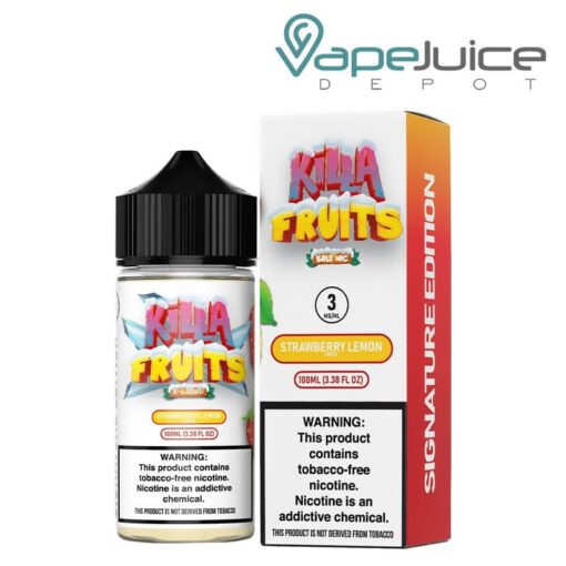 Shop Strawberry Lemon On Ice Killa Fruits Signature TFN Series 100ml in australian