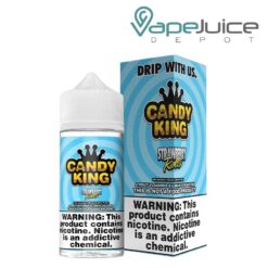 Shop Strawberry Rolls Candy King eLiquid 100ml in australian