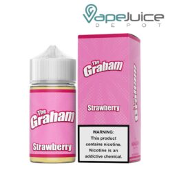 Shop Strawberry The Graham Mamasan eLiquid 60ml in australian
