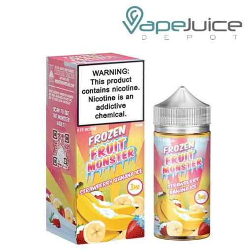 Shop Strawberry Banana Ice TFN Frozen Fruit Monster 100ml in australian