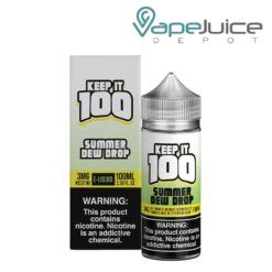 Shop Summer Dew Drop Keep it 100 TFN eLiquid 100ml in australian