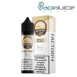 Shop Vanilla Crumble Air Factory eLiquid 60ml in australian