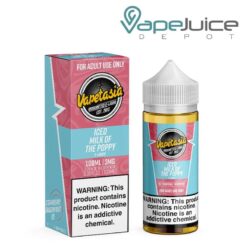 Shop ICED Milk of The Poppy Vapetasia eLiquid 100ml in australian