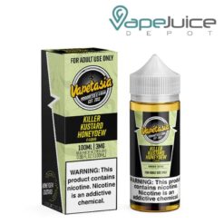 Shop Killer Kustard Honeydew Vapetasia eLiquid 100ml in australian