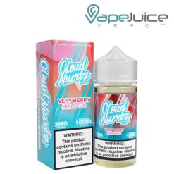 Shop Very Berry Hibiscus Iced TFN Cloud Nurdz 100ml in australian