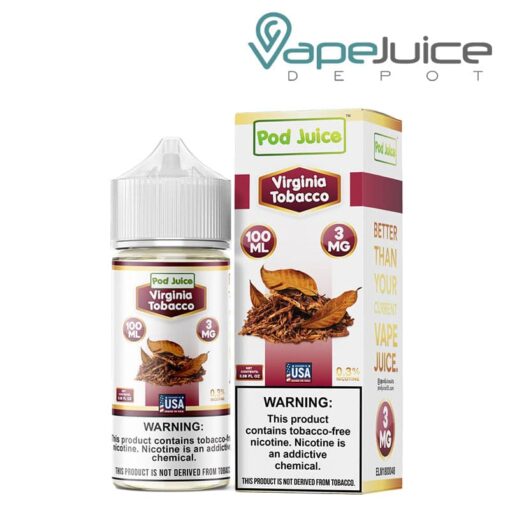 Shop Virginia Tobacco Pod Juice TFN 100ml in australian