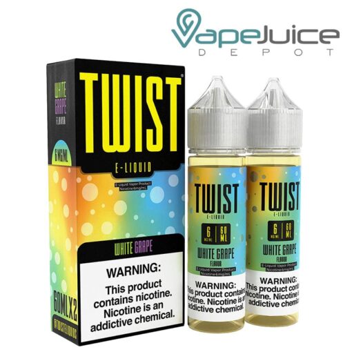 Shop White Grape Twist E-Liquid 120ml in australian