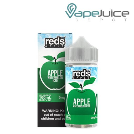 Shop Watermelon Iced 7Daze Reds Apple eJuice 100ml in australian