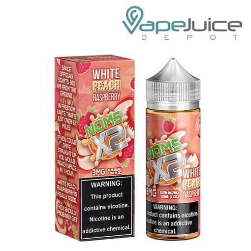 Shop White Peach Raspberry NOMS X2 120ml in australian