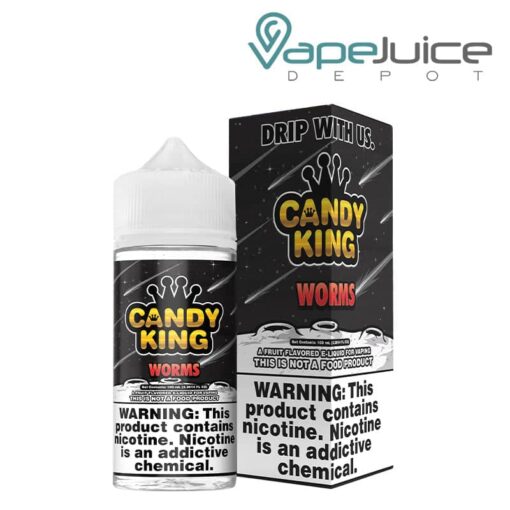 Shop Worms Candy King eLiquid 100ml in australian