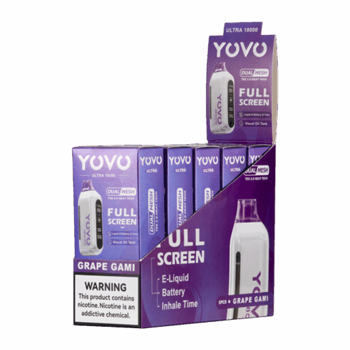 Shop Grape Gami YOVO Ultra 18000 in australian