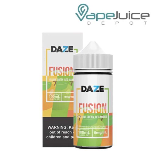 Shop Yellow Green Red Mango 7 Daze Fusion 100ml in australian